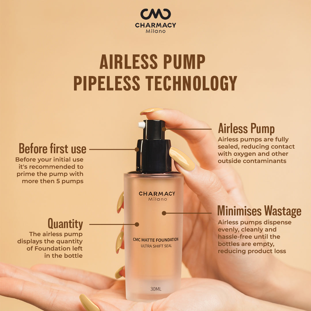 Airless Matte Foundation |Charmacy Milano 