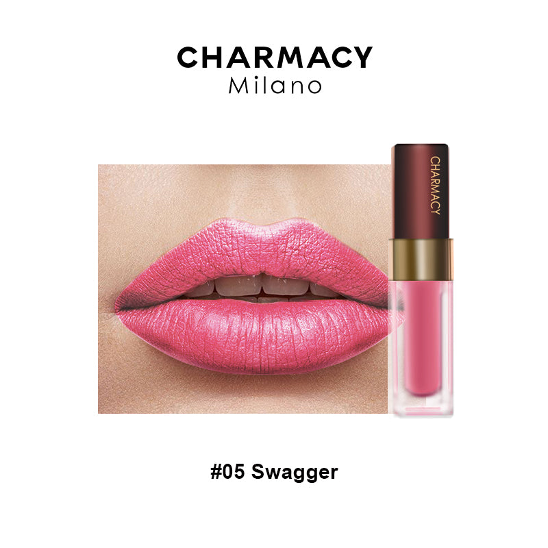 Charmacy Milano | Longlast Liquid Lip | Swagger Shade 