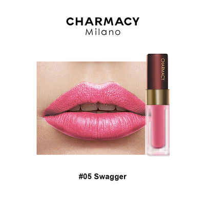 Charmacy Milano | Longlast Liquid Lip | Swagger Shade 