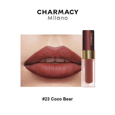 Charmacy Milano | Longlast Liquid Lip | Coco Bear Shade 