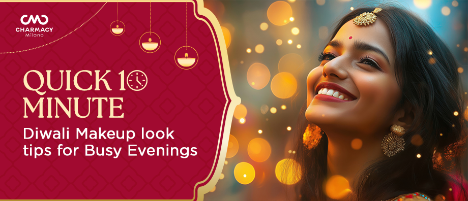 Quick 10-Minute Diwali Makeup look tips for Busy Evenings