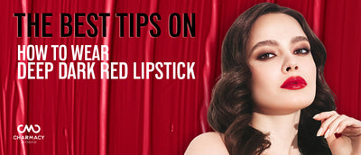 The Best Tips on How to Wear Deep Dark Red Lipstick