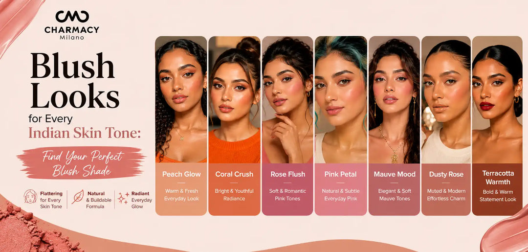 7 Blush Looks for Every Indian Skin Tone: Find Your Perfect Blush Shade