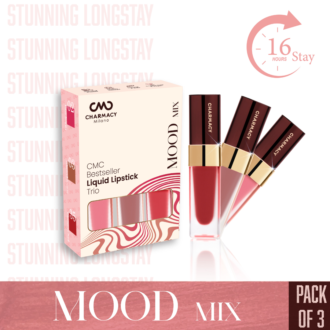CMC Bestseller  Liquid Lipstick Trio - Mood Mix