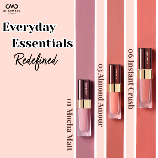 CMC Bare Essentials Liquid Lipstick Trio - Everyday Mix