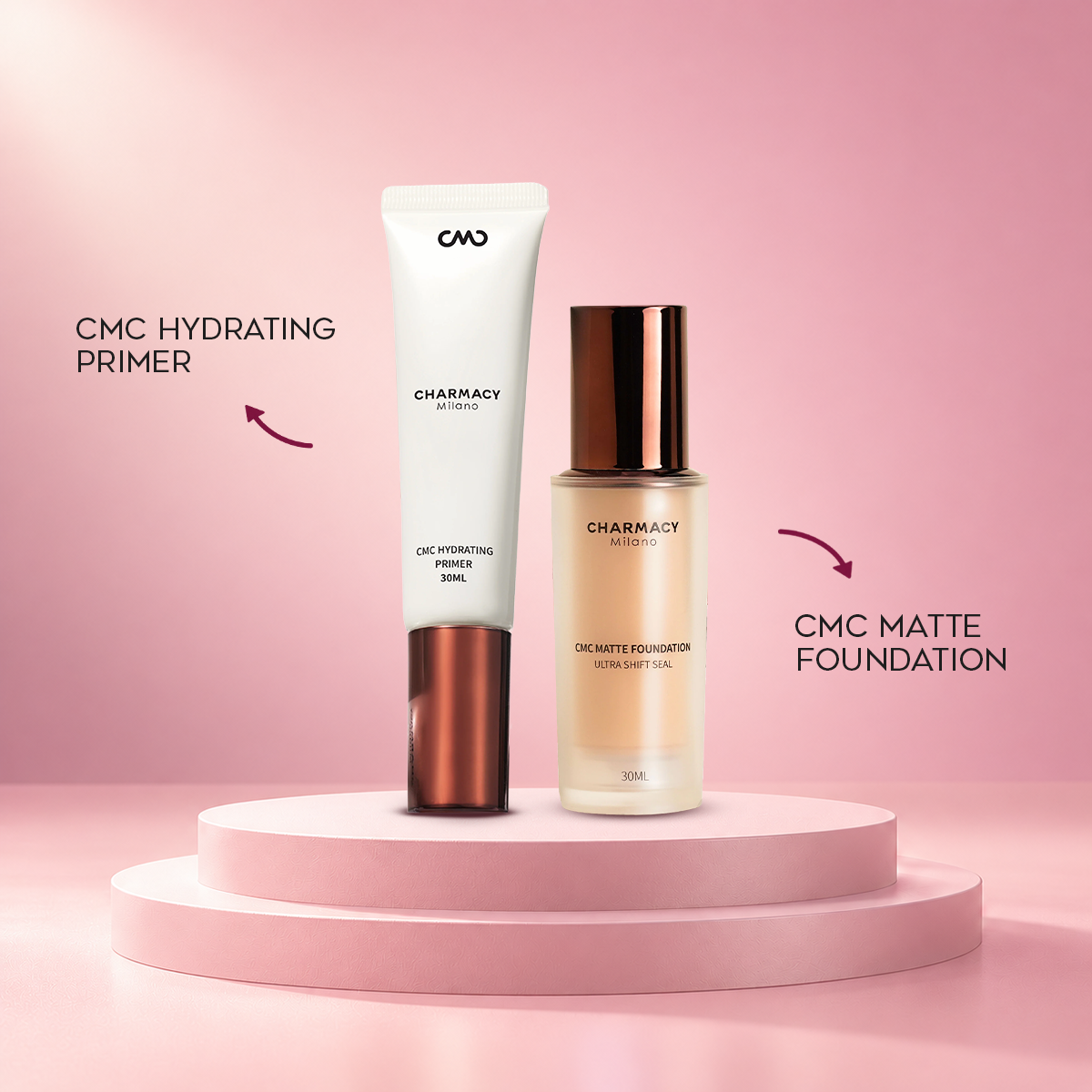 Hydrating Primer with Matte Foundation