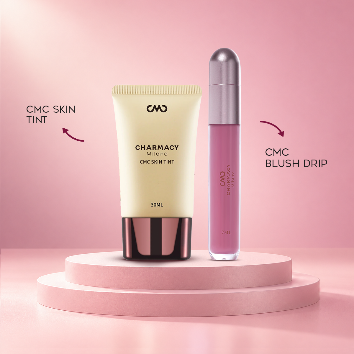 Skin Tint with Blush Drip