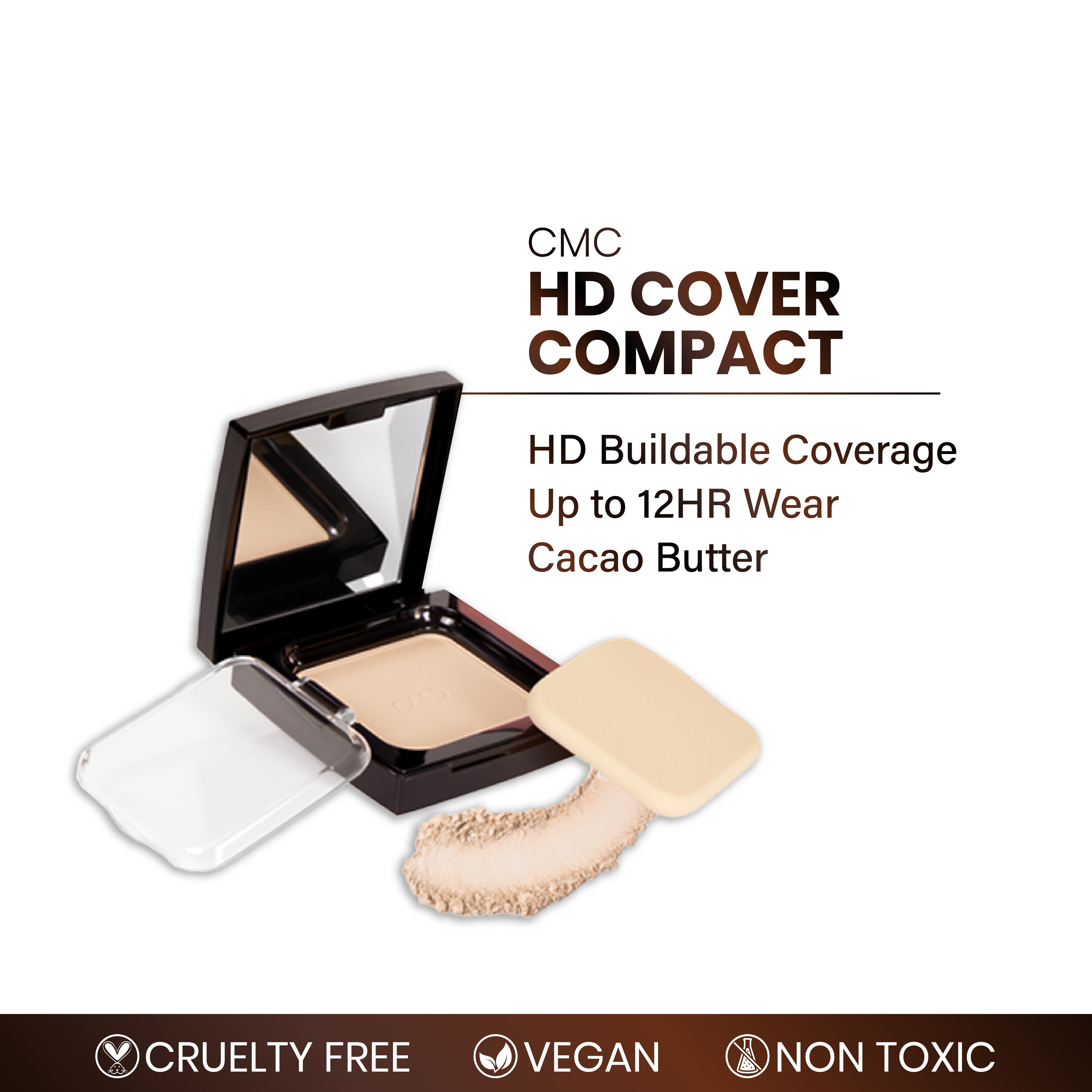 CMC HD Compact Powder | Waterproof Compact Powder – Charmacy Milano Store