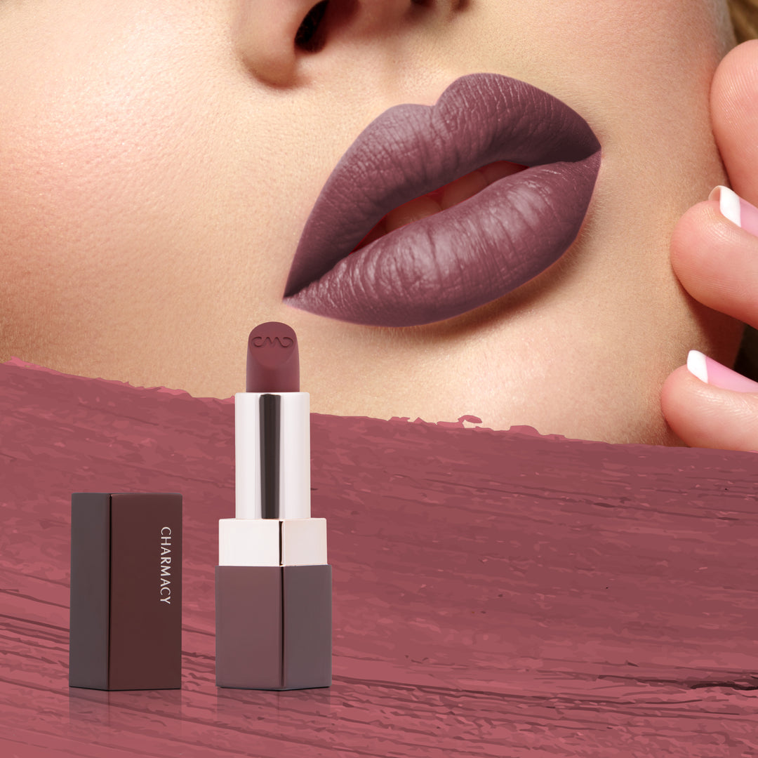 Charmacy Milano Cosmetic Collection | lipstick Range | __color_46-mystic-maroon