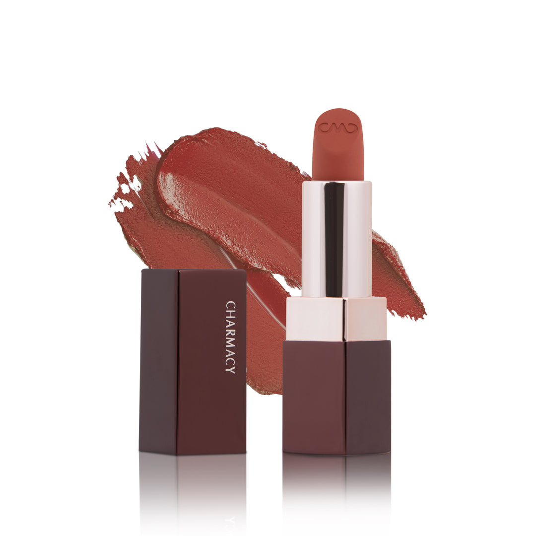 Soft Satin Matte Lipstick Shade Palette | Charmacy Milano | __color_47-brown-sugar