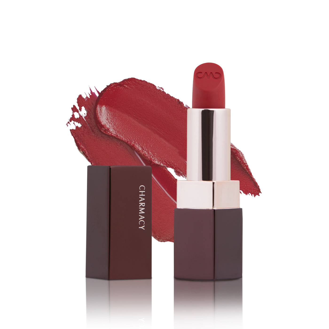 Charmacy Milano Soft Satin Matte Lipstick (Venetian Red) 3.8 Gm