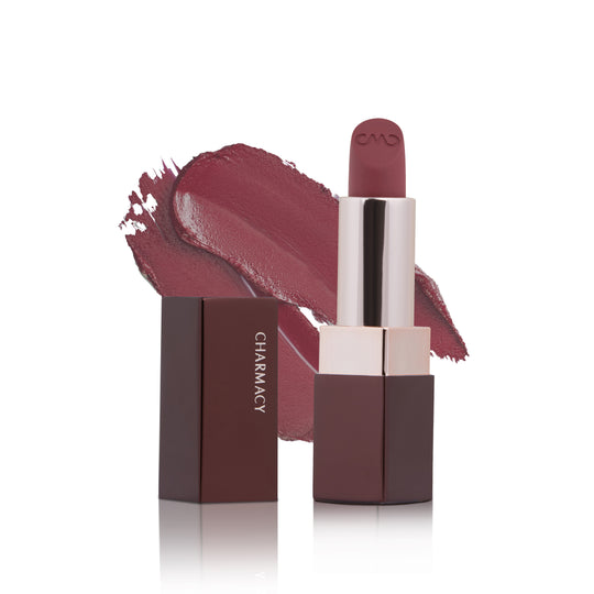 Soft Lipstick | Charmacy Milano Lipstick for Radiant Finish | __color_55-vivid-mauve