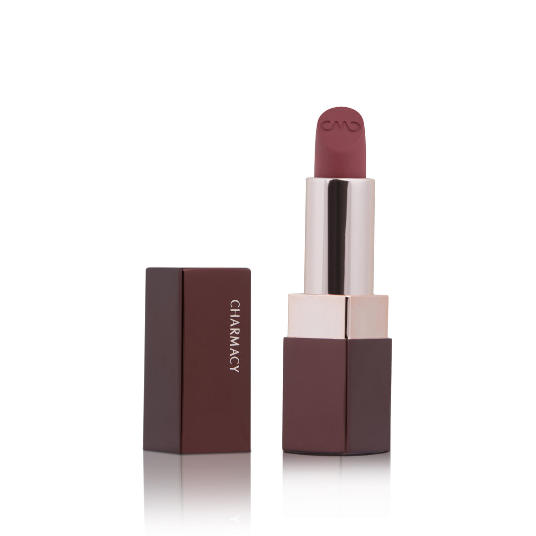 Satin Lipstick | Charmacy Milano Lipstick for Bold Look | __color_55-vivid-mauve