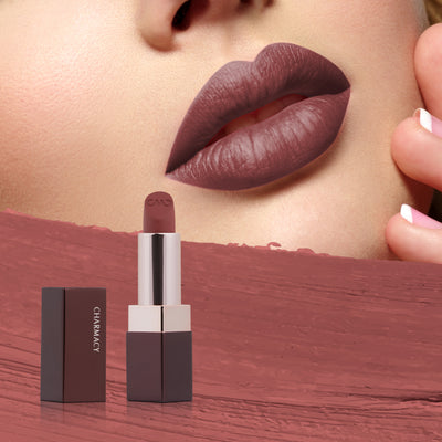 Soft Satin Matte Lipstick for Chic Look | Charmacy Milano