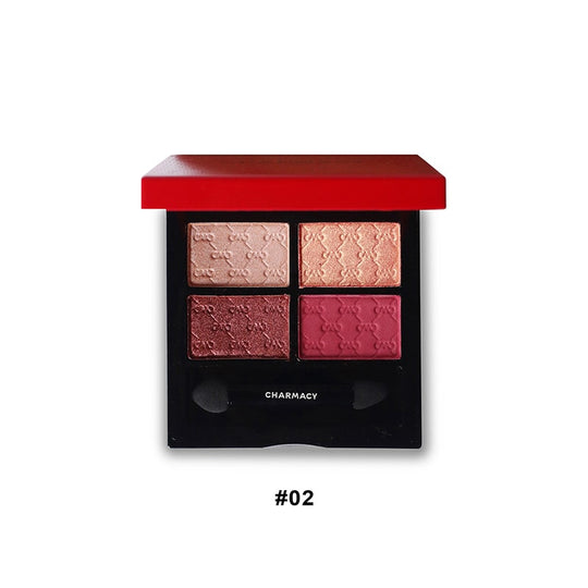 4 Shade Colour Palette | Eyeshadow Colour | Charmacy Mialno | __color_gep-02