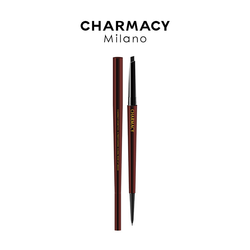 Eyeline and Eyebrow Filler Pencil | Eye Combo Charmacy Milano | __color_black