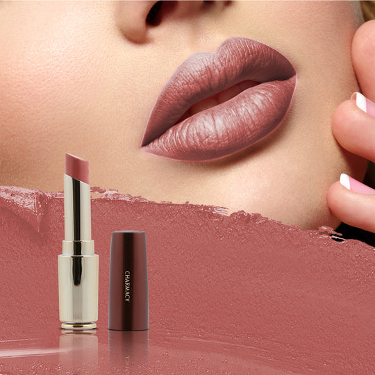 Nude Lipstick for Natural Look | Charmacy Milano | __color_02-bed-time-flirt