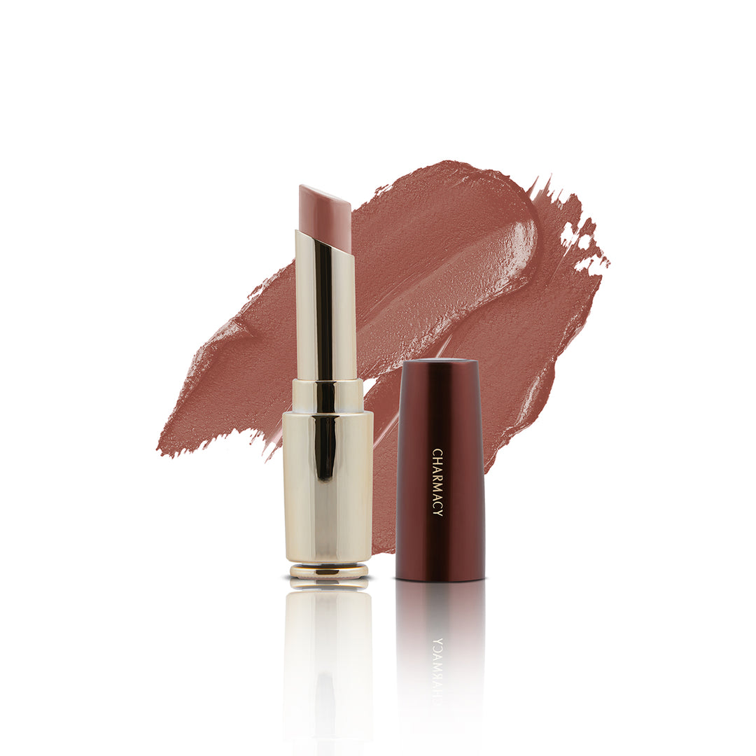 Matte Lipstick | Charmacy Milano Lipstick for Natural Glow | __color_08-bikini-tan