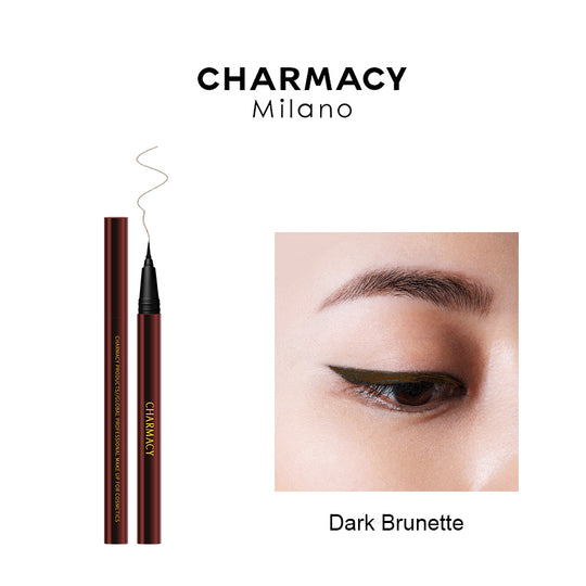 Eyeliner Sketch | Charmacy Milano | Dark Brunette Shade Eyeline Pencil | __color_dark-brunette