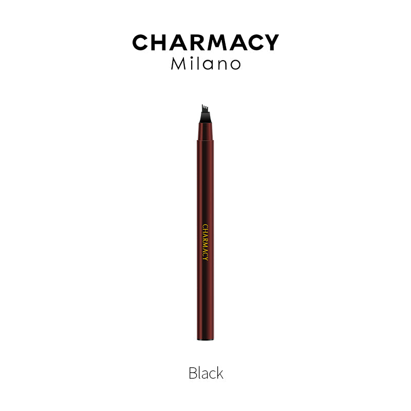 Charmacy Ultra Thin Stroke Pencil | Black Shade | __color_black