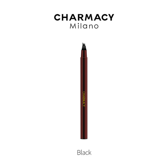 Charmacy Ultra Thin Stroke Pencil | Black Shade | __color_black